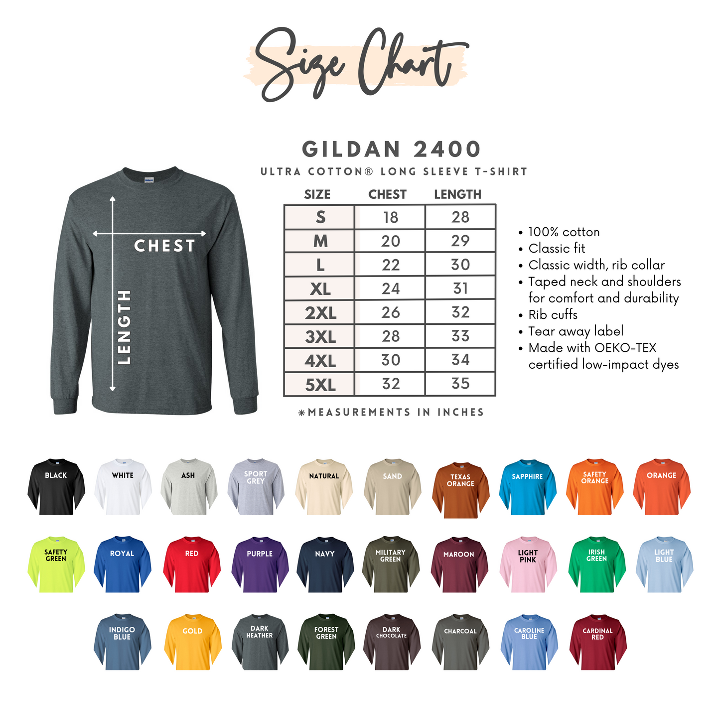 Bloom Where You Are Planted Embroidered Long Sleeve Tee |John 15:5 | Women’s Gray Christian T-Shirt