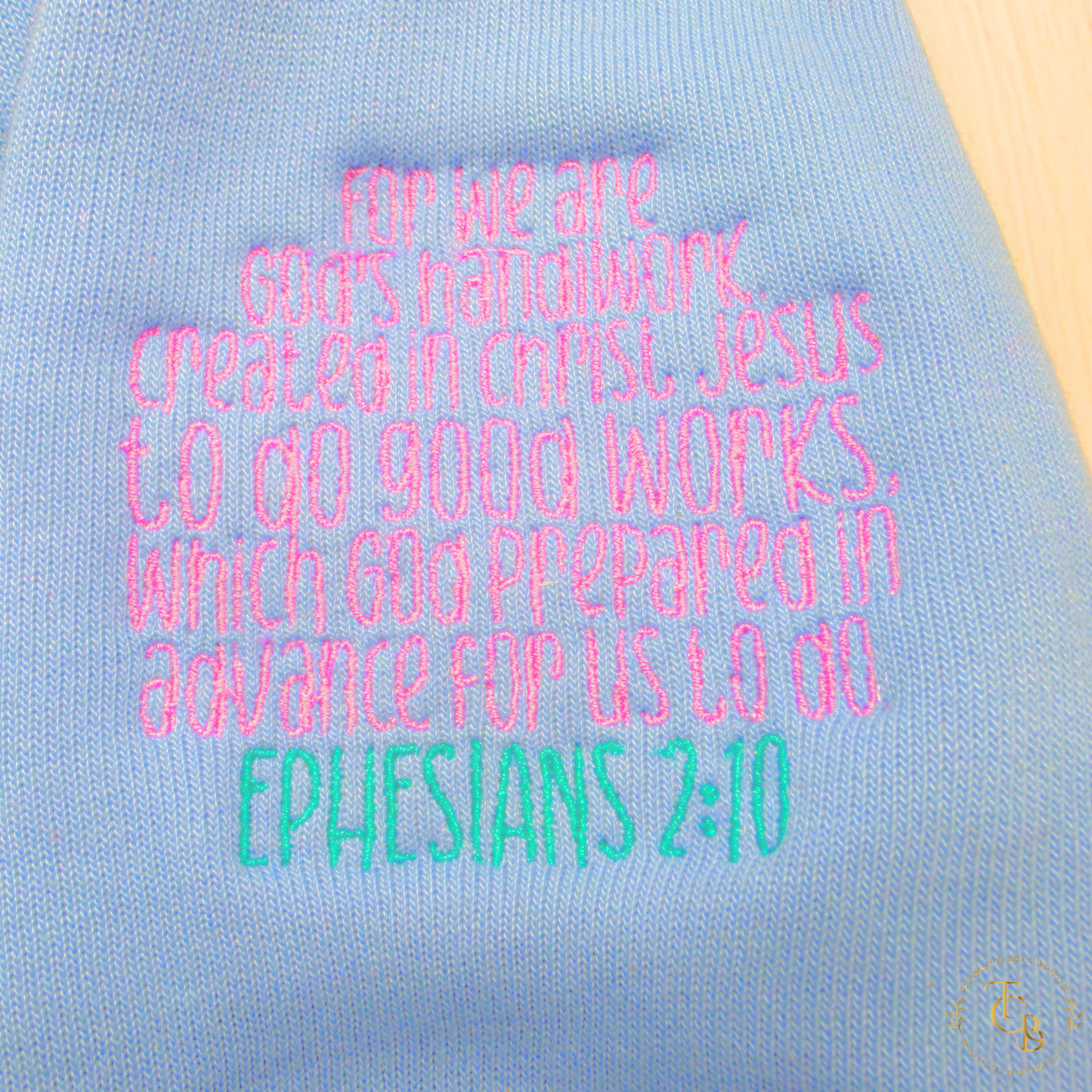Made for More Premium Embroidered Crewneck Sweatshirt – Ephesians 2:10 Christian Boutique Pullover